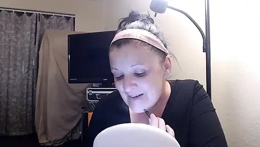 Full makeup Poison Ivy