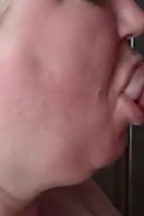 A fat girlfriend sucks my dick and then I fuck her in the pussy until the cumshot