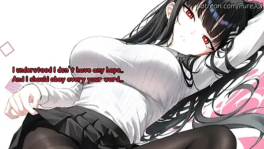 Rio from Blue Archive tests her new innovation on you (Feet and Pantyhose)