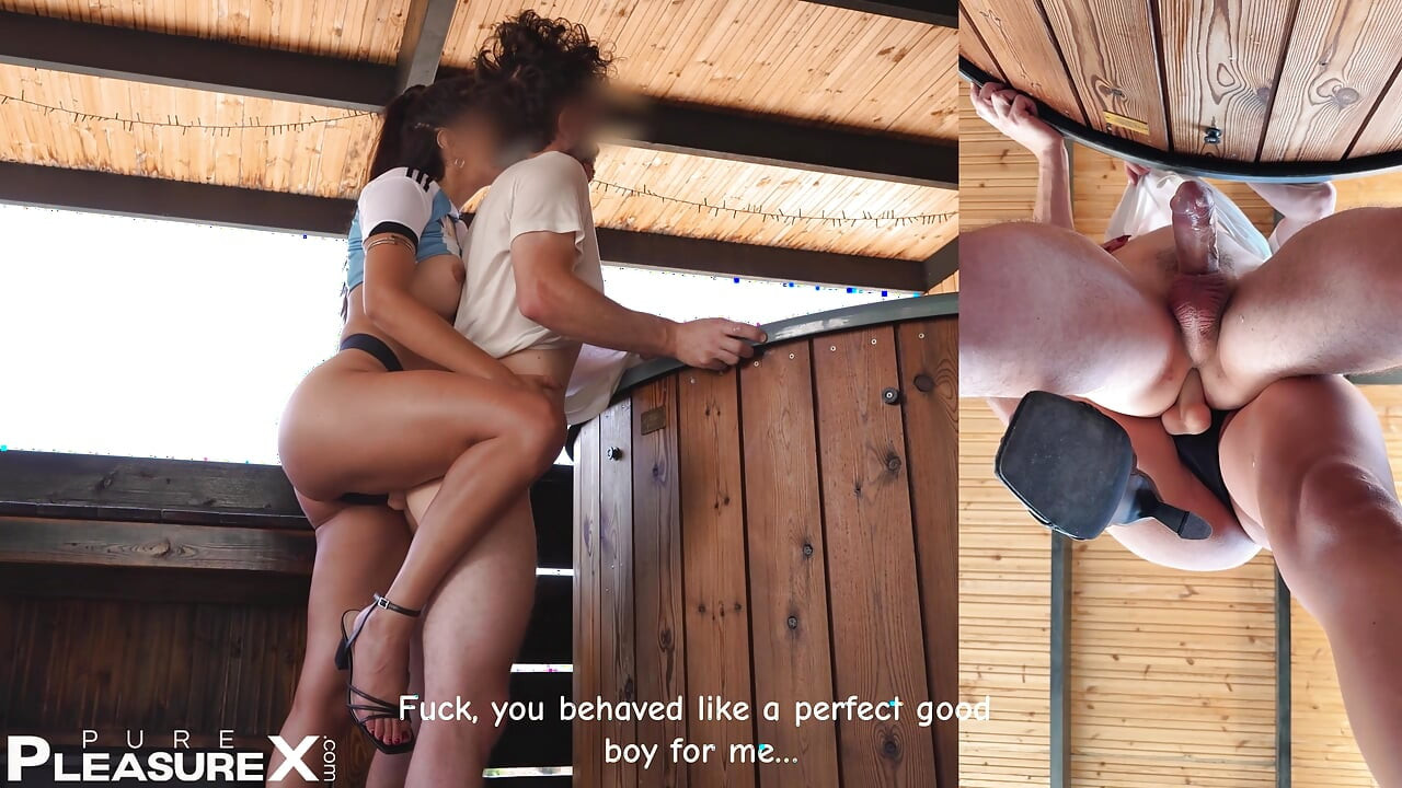 Knockout Stage Pegging - Standing Deep Destruction & Massive Cumshot