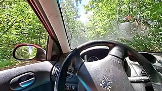 Cumshot on the windshield, remi06cam4