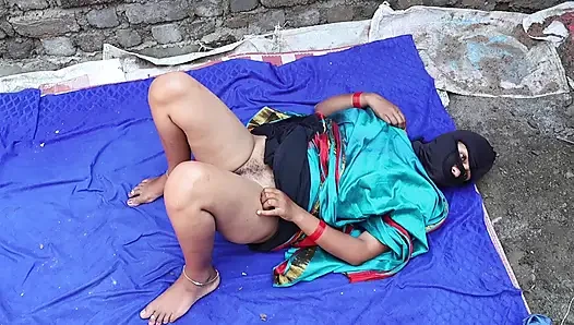 Gadis desa asli umur 18 tahun bikin saloni kakak ipar india
