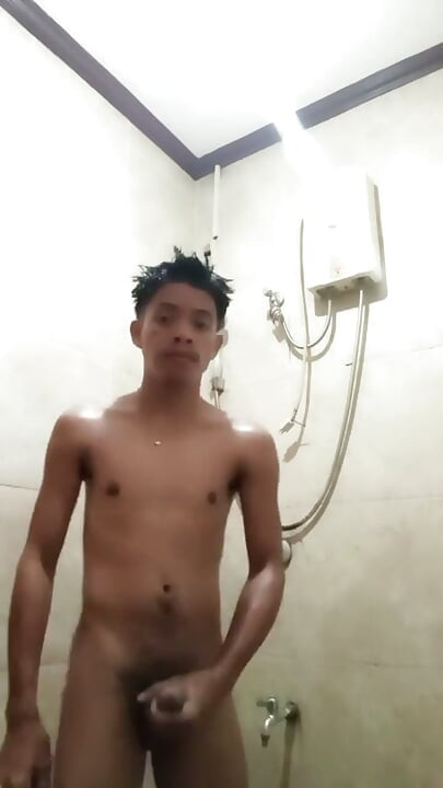 Another Shower Jerking off with Cumshot