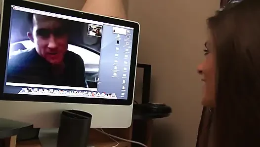 Two girls team up to handle this jaw dropping cock