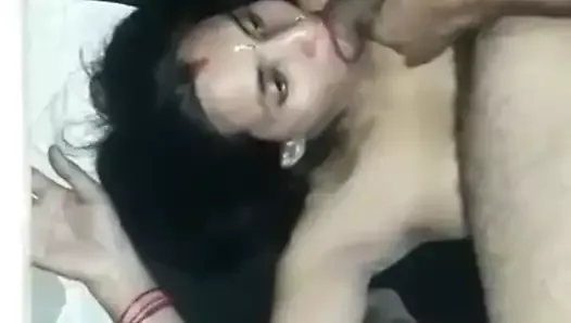 INDIAN BHABHI, HOT BLOWJOB AND FUCKING