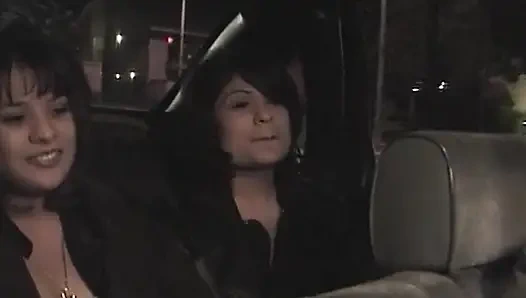 Versaute Taxifahrten - si cewek bejat bejat lagi asik dudukin 3