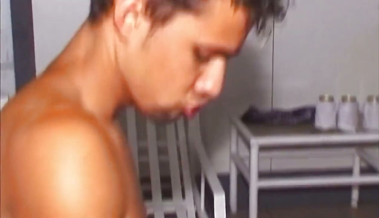 Muscular Hunks Share Steamy Bareback Pool Anal