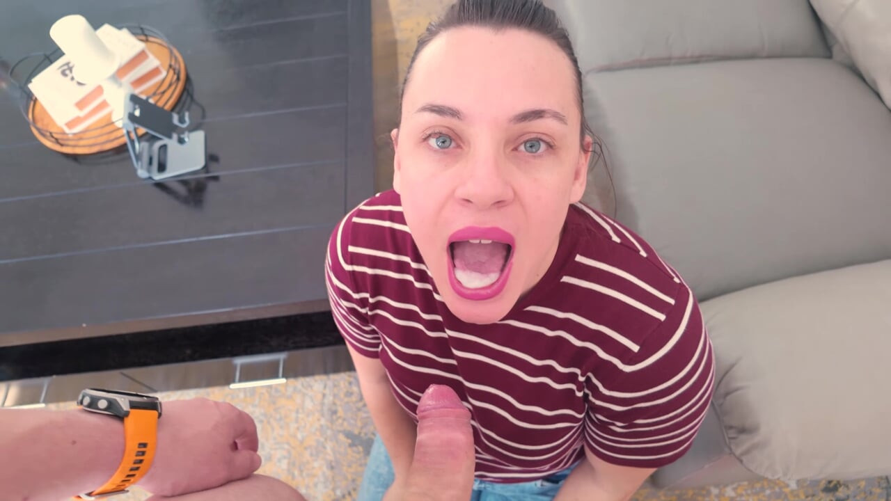Sister in Law Craves Cock and Swallows Cum POV