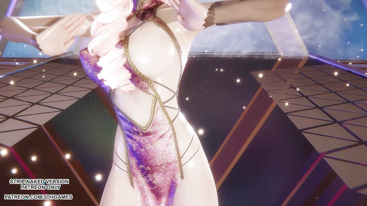 MMD MINNIE - Cherry Sky - Seraphine เต้น Kpop เซ็กซี่ลีกออฟตํานาน เฮนไต ไม่มีเซ็นเซอร์ 4k 60Fps