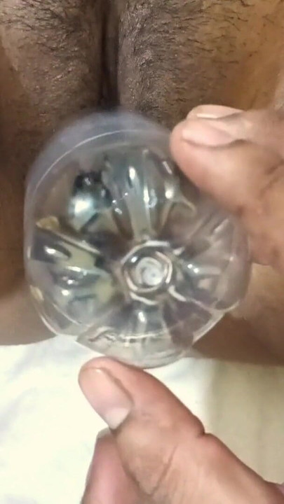 Epic moment from "Inserting hard water bottle into aunty pussy hot sex"