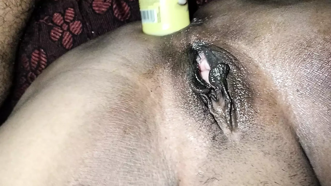 Bottle put in filth