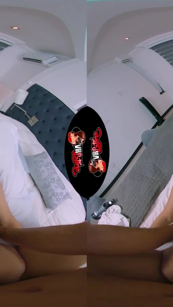 Spectacular moment from "VRLatina - Cutest Latina Wakes Up For Sex VR"