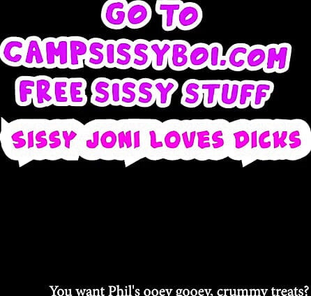 Closed Captioned Sissy Joni Loves Dicks