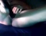 horny amateur girl doing herself till she cums