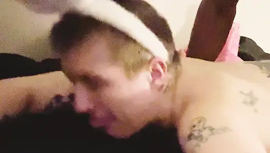 Kar tavşanı ve çikolata yarak