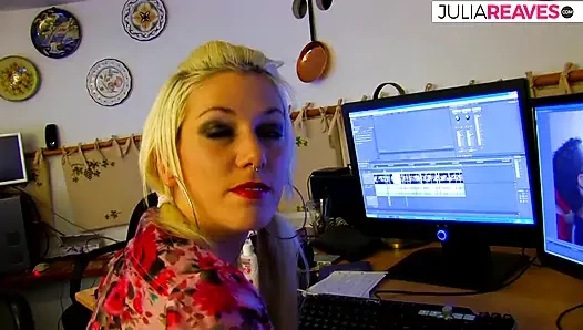 Hadi doğaya gidelim ve sarışın rüya kadın götten sikiliyor