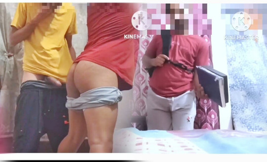 Indian Teacher and cute student ki ghapa ghap video