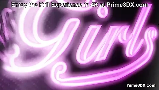 Ayo satu, ayo semua dan nikmati pertunjukan lesbian! oleh Prime3DX