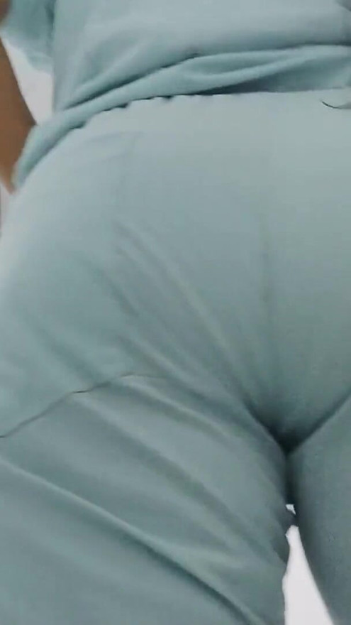 Nurse recorded by amateur camera (doctor's office) | Clip 2