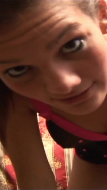 Powerful moment from "Dirty talker amateur college student in POV Cam to tease"