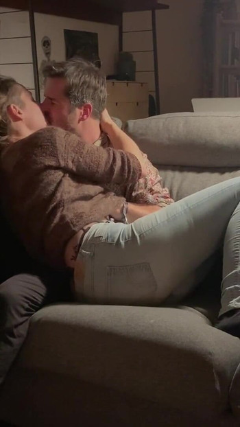 Must-see moment from "Hot Sensual Couch Sex + Best Foreplay - Real Amateur Couple Make Out"