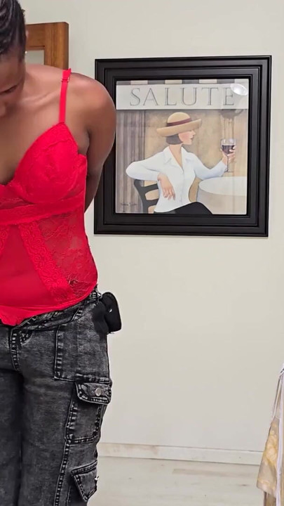 This AMATEUR EBONY said she wanted NYC bad... I made her earn every inch of it - AfricanCasting | Clip 1