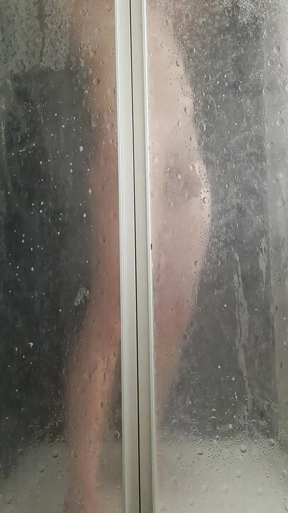 Jerk off my cock in the shower.