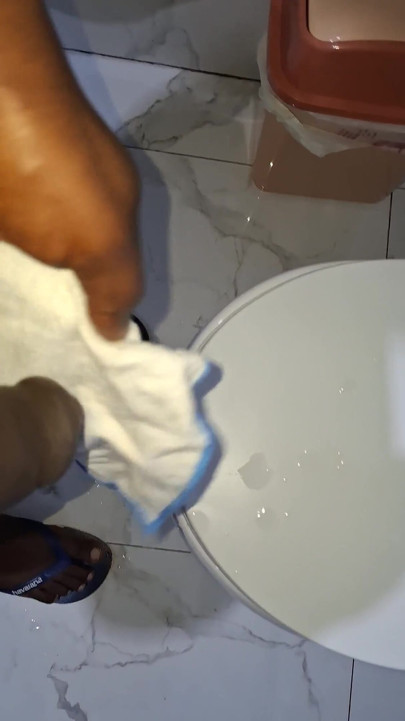 Lots of Golden Liquid and Thick Sperm for You to Drink, You Bitch, and It's so Sweet, Like Honey.