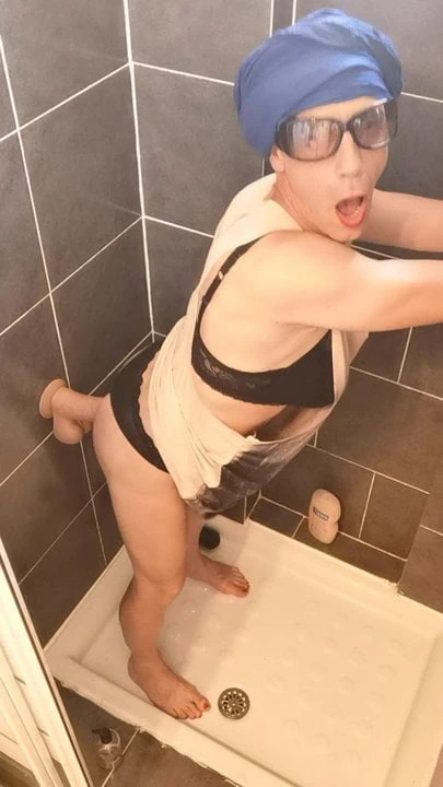sous la douche