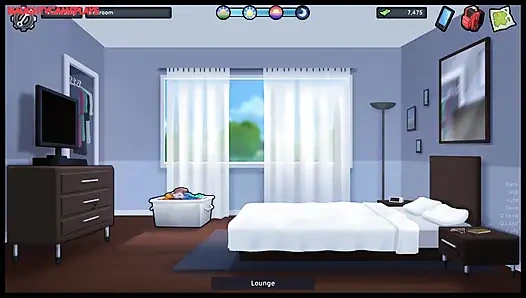 Summertime saga teil 23 von Dark Haaren - Heiße milf erwischte ihn beim masturbieren direkt in ihrem bett und hilft ihm, gut zu kommen