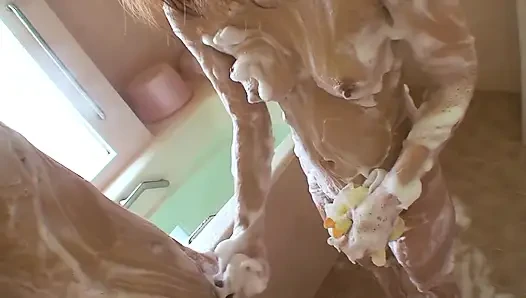 Amatör Japon genç kız oyuncaklar ve yarak için açıyor