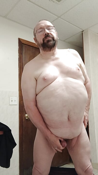 Daddy was too hot for clothes