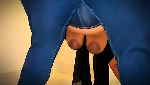 Turki Curvy Hot Muslim Stepmom Wearing Jeans Pant & Show Big Ass & Puffy Tits & Make Me Supper Horny