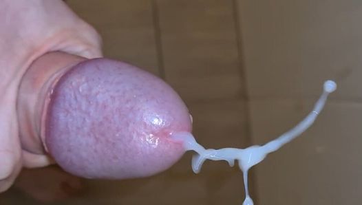 Juicy Cumshot in Slow Motion With Moaning