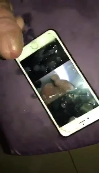 my friend cum on my wife's hot ass