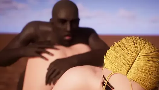 White Girl Gets Fucked By BBC  - 3D Animation