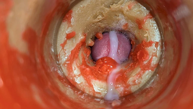 Camera 4k in Vagina, Cervix POV, "Creampie", "Fucking breed me" ASMR SEX