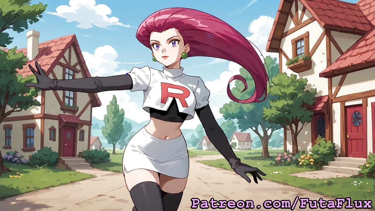 Futanari Jessie iz Pokemona