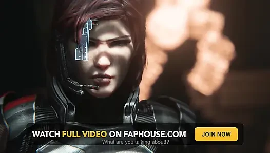 Shepard Geth tarafından hamile bırakılıyor