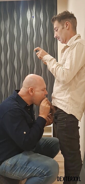 Thomas Sucked off Sexy Man. Big Dick Huge Cumshout. with Piss