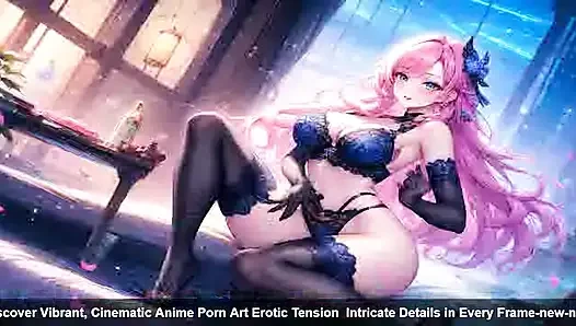 Discover Vibrant, Cinematic Anime Porn Art Erotic Tension Intricate Details in Every Frame