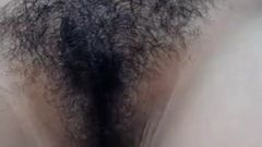 Beautiful mature hairy cunt, amateur close-up