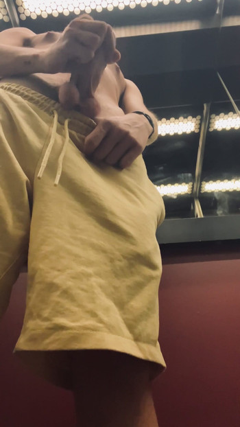 Handjob on my building's elevator