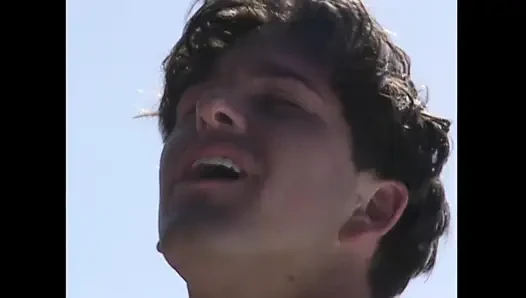 Fittes Paar Hat Leidenschaftlichen Sex Im Freien Am Strand