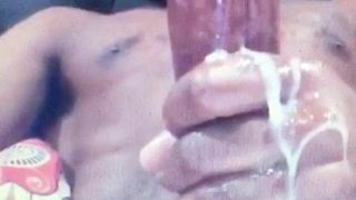 Huge cock huge heavy cum busting a massive nut