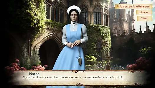 Futa Pricess Camilla Fucks The Nurse Who's Aleardy Been Married and Cumming in Her to Impregnate