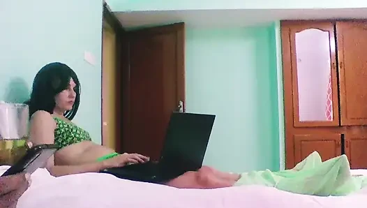 Göz alıcı iri güzel kadın büyük zenci alıyor