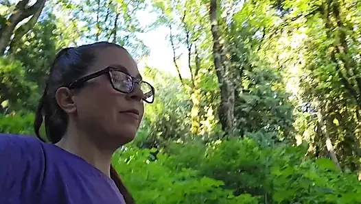 Nerdy Faery Pees Indoors and Outdoors