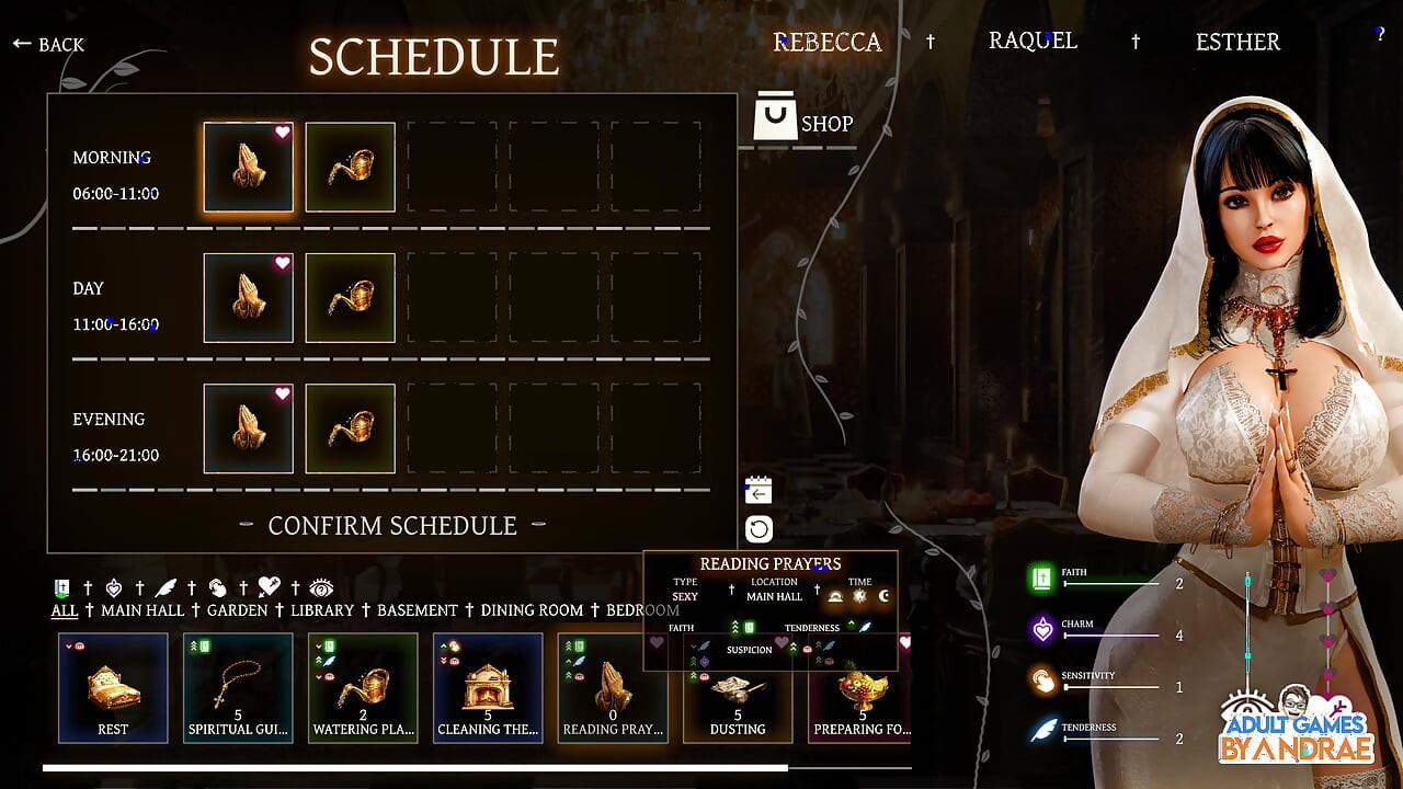 Sisters in Sin Gameplay, partea 4 - Subsolul Misterios și Ispita Raquel
