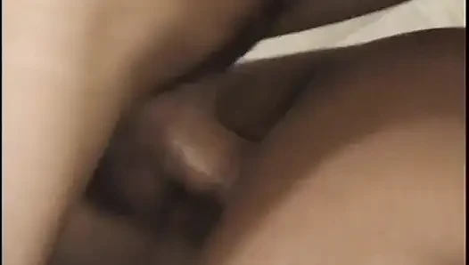 White stud fucks fat ass ebony slut in the bedroom